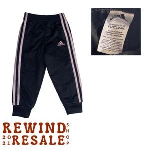 Adidas toddler girls jogger pant sz 2T